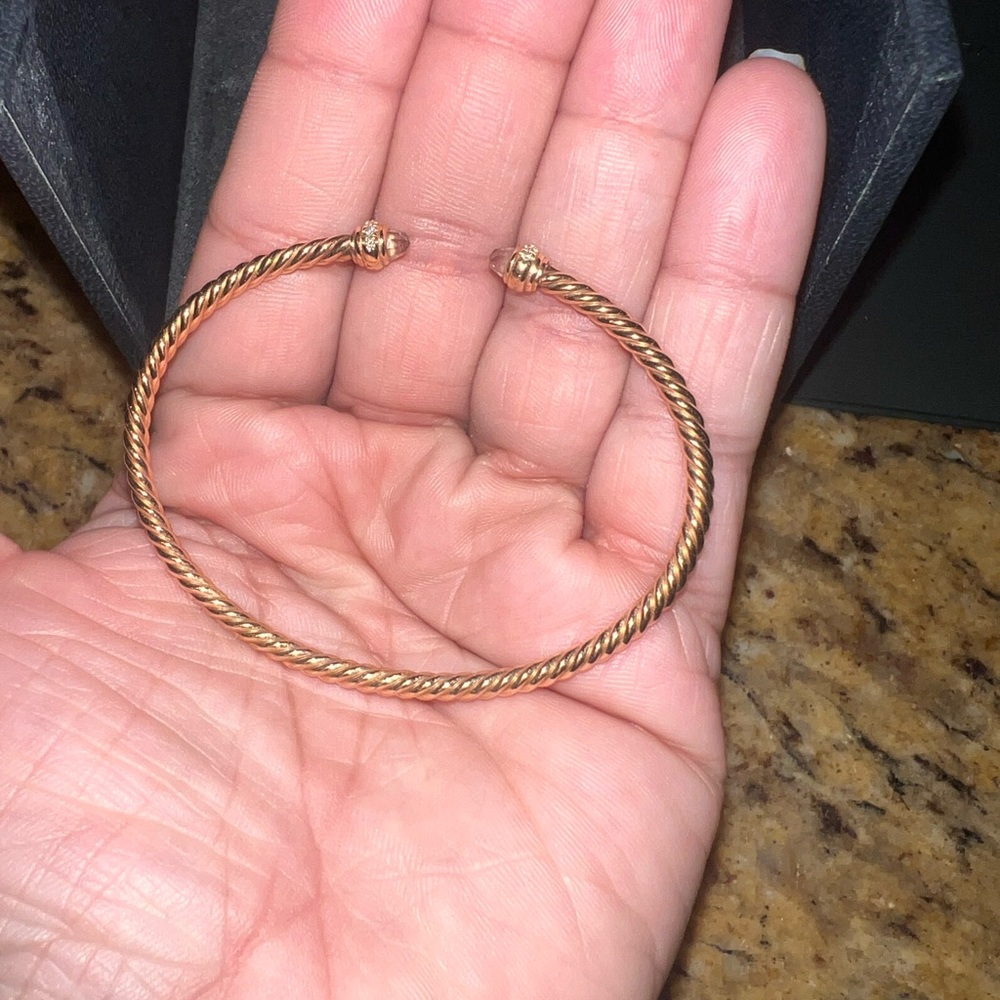 David Yurman Gold Bracelet